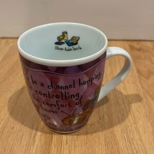 History & Heraldry Fine Porcelain *NWOT* Novelty Mug, Sports Fan
